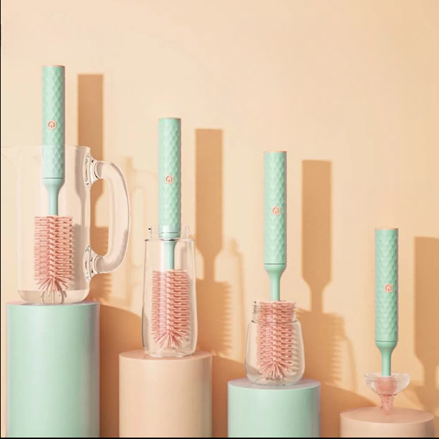 מברשת ניקוי בקבוקים חשמלית + מוצצים