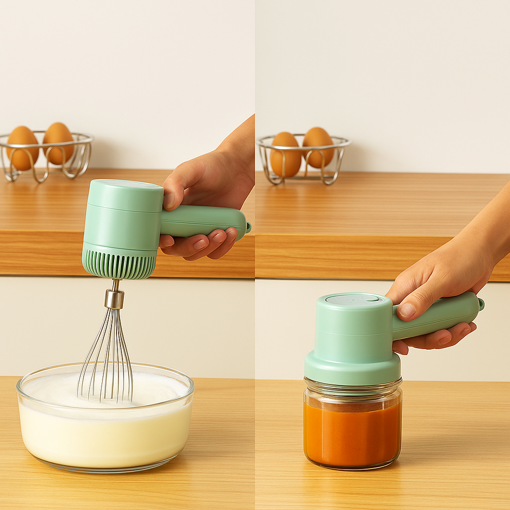 מיקסר מזון אלחוטי רב-תכליתי