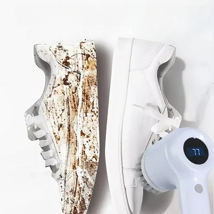 מברשת ניקוי חשמלית אלחוטית + 5 ראשים מתחלפים